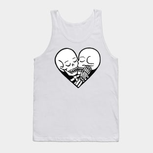 Skeleton Heart Tank Top